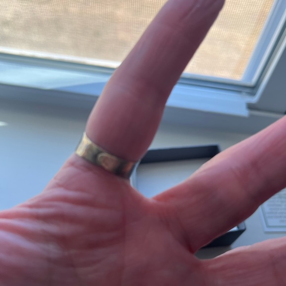 Antique Cat’s Eye/Tiger’s Eye Adjustable Ring - Picture 5 of 6
